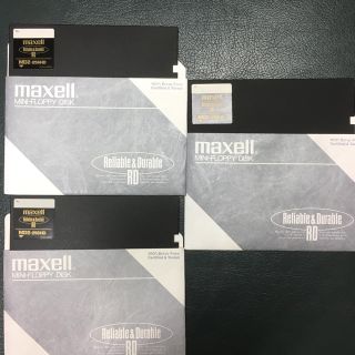 マクセル(maxell)のmaxell　5.25インチ　フロッピーディスク　３枚セット(その他)