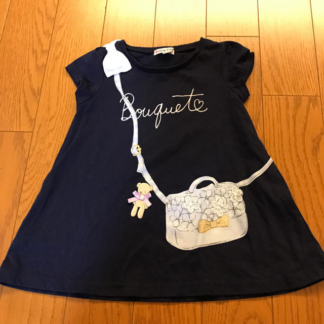 anyFAM(エニィファム)のエニィファム 半袖 120 キッズ/ベビー/マタニティのキッズ服女の子用(90cm~)(Tシャツ/カットソー)の商品写真