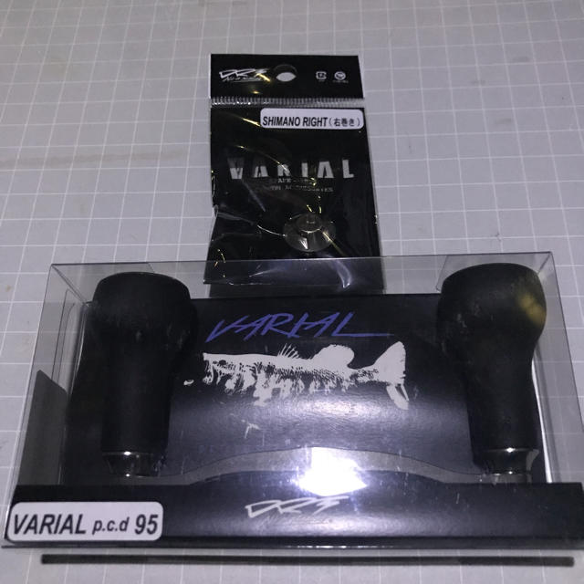 DRT バリアルハンドル シマノ右 シルバーナットセット フィッシング ...