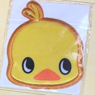 ニッシンショクヒン(日清食品)のひよこちゃん ワッペン(各種パーツ)