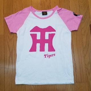 ハンシンタイガース(阪神タイガース)の阪神タイガース　半袖Tシャツ　ピンク(Tシャツ(半袖/袖なし))