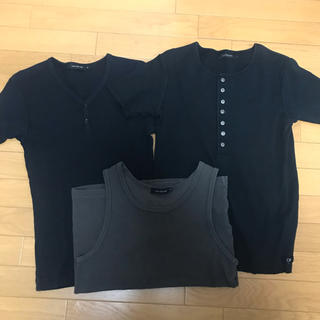 カルバンクライン(Calvin Klein)のよしぽん様専用          CKカルバンクライン ３枚セット(Tシャツ/カットソー(半袖/袖なし))
