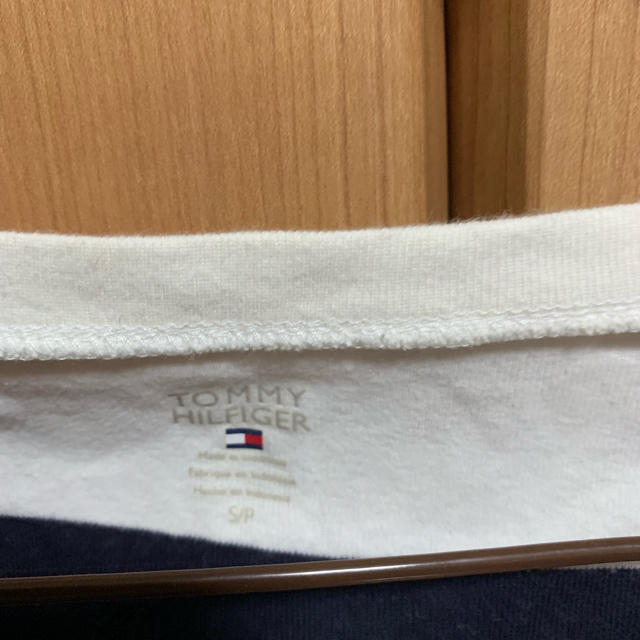 TOMMY HILFIGER(トミーヒルフィガー)のtommyボーダーTシャツ レディースのトップス(Tシャツ(半袖/袖なし))の商品写真