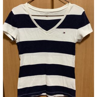 トミーヒルフィガー(TOMMY HILFIGER)のtommyボーダーTシャツ(Tシャツ(半袖/袖なし))