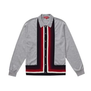 シュプリーム(Supreme)のSupreme Corner Stripe Polo Sweater XL (ニット/セーター)