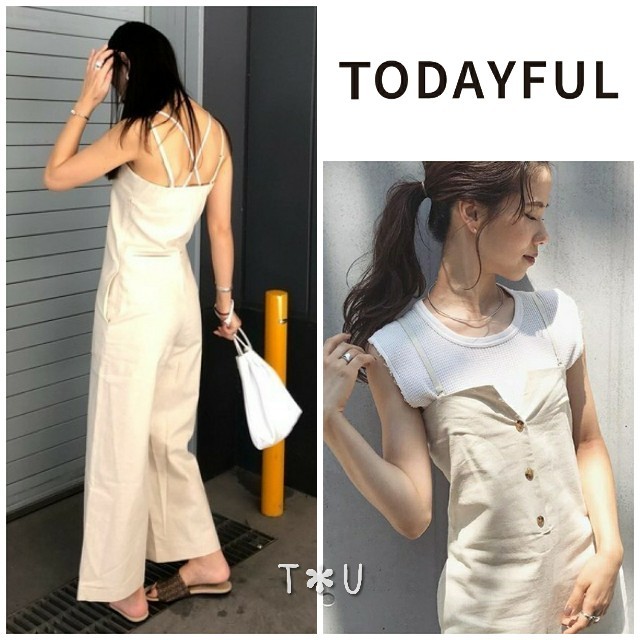 ◎ゆか様専用◎ TODAYFUL リネンビスチェコンビネゾン