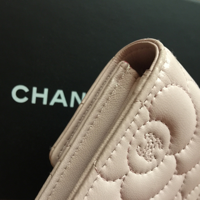 CHANEL カメリア長財布 正規品