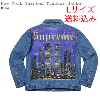 シュプリーム(Supreme)のNew York Painted Trucker Jacket(Gジャン/デニムジャケット)