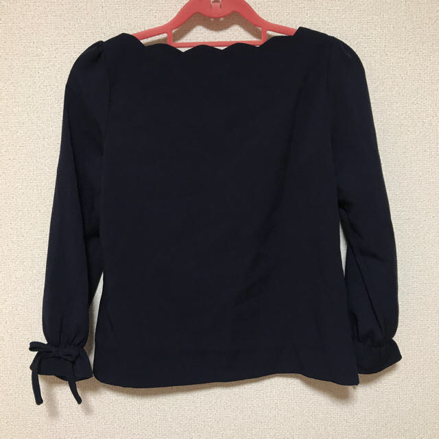 tocco(トッコ)のtocco スカラップトップス ワンピース レディースのトップス(カットソー(長袖/七分))の商品写真