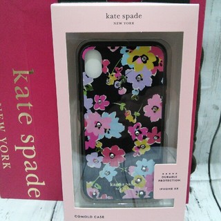 ケイトスペードニューヨーク(kate spade new york)のケイトスペード iPhoneケース  iPhone XR対応 花柄(モバイルケース/カバー)