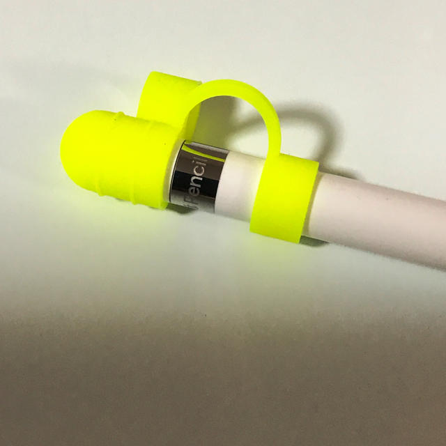 Apple(アップル)のApple Pencil 用 キャップ 落下防止用・未使用品 スマホ/家電/カメラのPC/タブレット(タブレット)の商品写真