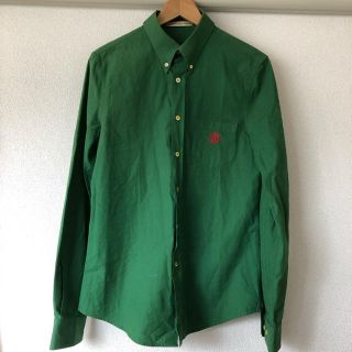 バレンシアガ(Balenciaga)のバレンシアガ Balenciaga カラーシャツ 緑 グリーン(シャツ)