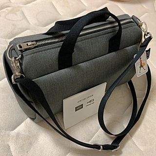 ポーター(PORTER)のポーターガール  アーバン 2wayミニボストンバッグ 美品 グレー(ショルダーバッグ)