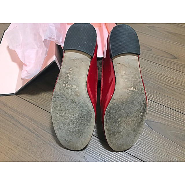 repetto(レペット)のrepetto Cendrillon パテントレザー レッド 36.5 レディースの靴/シューズ(バレエシューズ)の商品写真