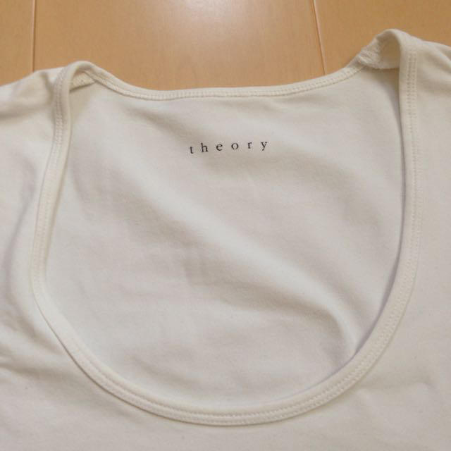 theory(セオリー)のTheory Tシャツ 白茶2枚セット レディースのトップス(Tシャツ(半袖/袖なし))の商品写真