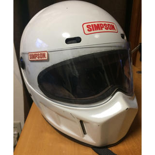シンプソン ホワイト ヘルメット/シールドの通販 19点 | SIMPSONの 