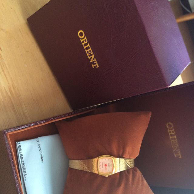 ORIENT(オリエント)のオリエント ゴールド時計 レディースのファッション小物(腕時計)の商品写真