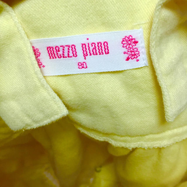 mezzo piano(メゾピアノ)のメゾピアノのロンパース80 キッズ/ベビー/マタニティのベビー服(~85cm)(ロンパース)の商品写真