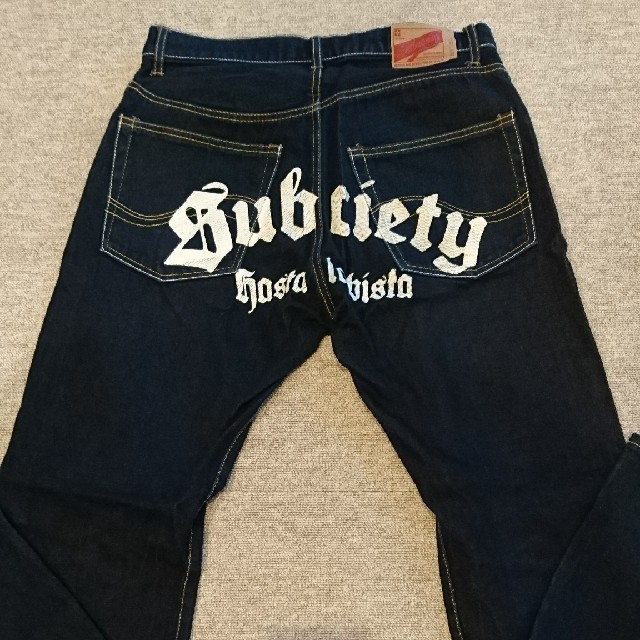 Subciety(サブサエティ)のサブサエティーデニムメンズ メンズのパンツ(デニム/ジーンズ)の商品写真