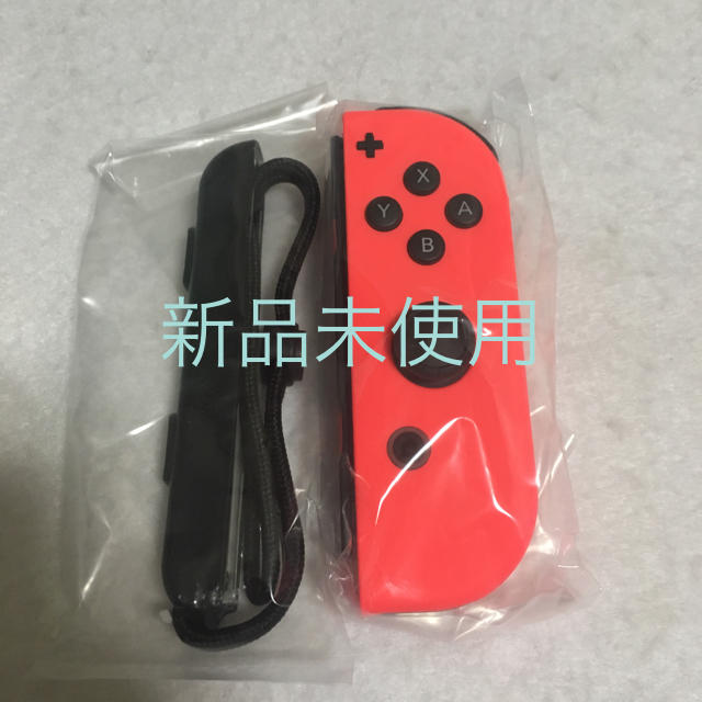 Nintendo Switch(ニンテンドースイッチ)のニンテンドースイッチ Switch joy-con R 右 ネオンレッド エンタメ/ホビーのゲームソフト/ゲーム機本体(その他)の商品写真