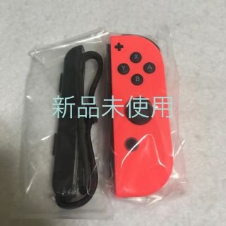 ニンテンドースイッチ(Nintendo Switch)のニンテンドースイッチ Switch joy-con R 右 ネオンレッド(その他)