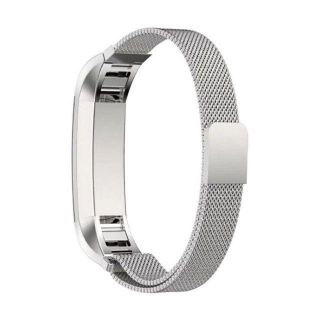 Fitbit Alta HR ステンレス メッシュバンド シルバー L 9(ウォーキング)