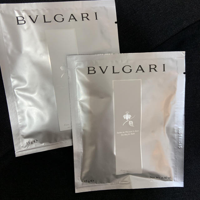 BVLGARI(ブルガリ)のブルガリ 入浴剤 BVLGARI tea bag for bath コスメ/美容のボディケア(入浴剤/バスソルト)の商品写真