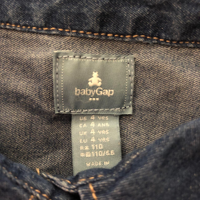 babyGAP(ベビーギャップ)のBabyギャプ ワンピース110お値下げ❗️ キッズ/ベビー/マタニティのキッズ服女の子用(90cm~)(ワンピース)の商品写真