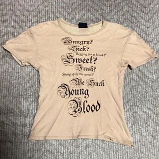 【中古】  Radiohead Tシャツ ベージュ バンド キッズ(ミュージシャン)