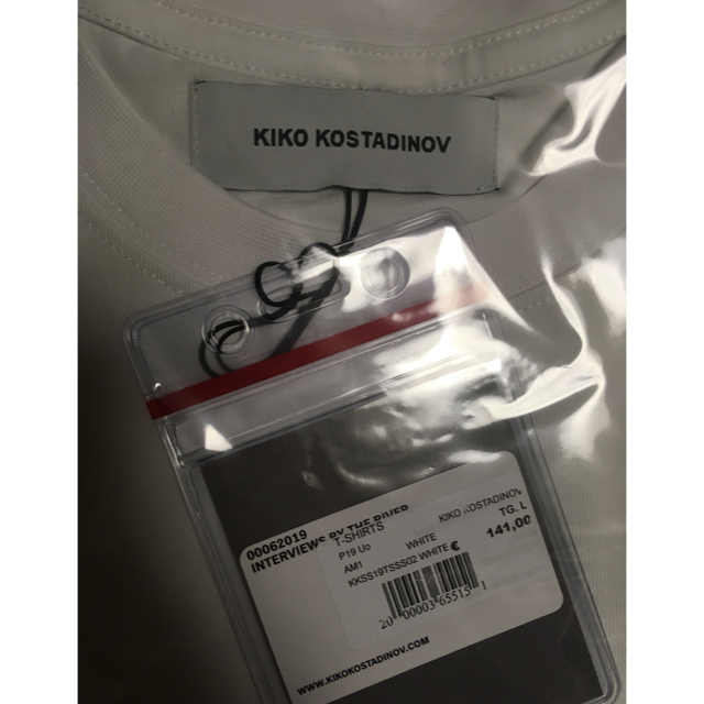 KIKO KOSTADINOV 19SS TEE XLサイズ 新品タグ付
