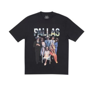 シュプリーム(Supreme)のpalace PALLAS T-SHIRT 黒 L パレス(Tシャツ/カットソー(半袖/袖なし))