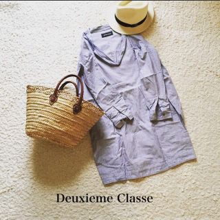 ドゥーズィエムクラス(DEUXIEME CLASSE)のDeuxiemeClasseシャツワンピ(ひざ丈ワンピース)