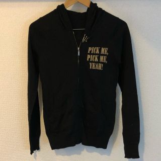 ヒステリックグラマー(HYSTERIC GLAMOUR)のhysteric glamour ヒステリックグラマー ヒスグラパーカー ニット(パーカー)