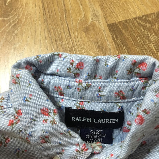 Ralph Lauren(ラルフローレン)のラルフローレン シャツ2T キッズ/ベビー/マタニティのキッズ服女の子用(90cm~)(その他)の商品写真