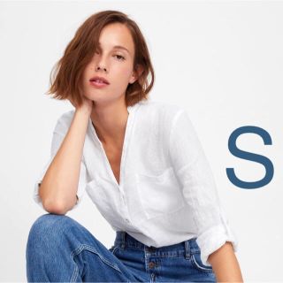 ザラ(ZARA)のZARA ザラ リネンシャツ(シャツ/ブラウス(長袖/七分))