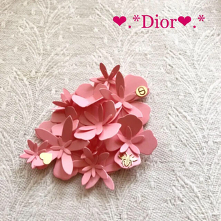 クリスチャンディオール(Christian Dior)の非売品♡Dior♡ディオール フラワー シール   ペーパークラフト ˚✧₊(シール)