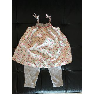 プチバトー(PETIT BATEAU)のごんごんさま専用 プチバトー 小花柄セット 6m/67㎝(シャツ/カットソー)