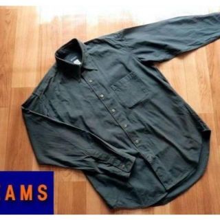 ビームス(BEAMS)のBEAMS ビームス■ ソリッド（無地）・長袖シャツ■ 濃紺系■ 綿■メンズ L(シャツ)