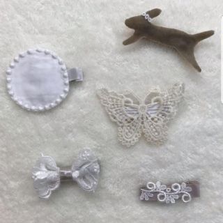 ハンドメイド ヘアクリップ【ミナペルホネンなど】♡お選びください 1 ♡(ファッション雑貨)