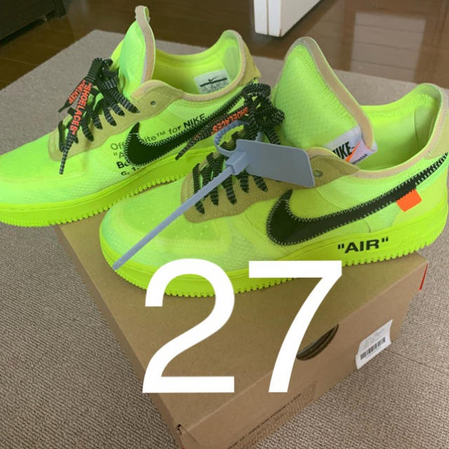 NIKE off-white volt the ten air force 1