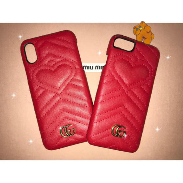 Gucci - 限定値下げ❤︎gg marmont iPhone caseの通販 by 🐶｜グッチならラクマ