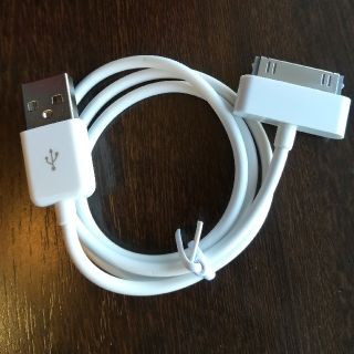 アップル(Apple)のApple iPhone4S USB 充電ケーブル コード(バッテリー/充電器)