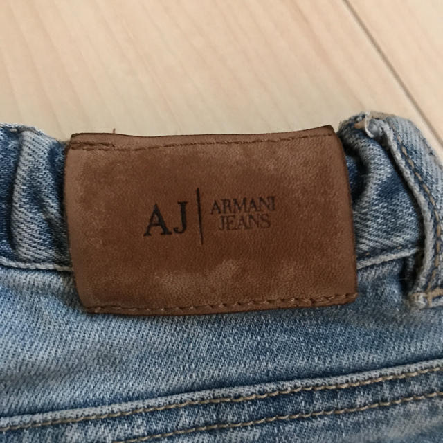 ARMANI JEANS(アルマーニジーンズ)のデニムハーフパンツ　値下げ キッズ/ベビー/マタニティのベビー服(~85cm)(パンツ)の商品写真