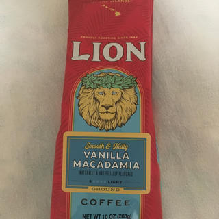 ライオン(LION)のライオンコーヒー Vanilla macadamia  283g(コーヒー)