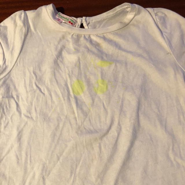 Bonpoint(ボンポワン)のボンポワン 白色Tシャツ サイズ2【予約済】 キッズ/ベビー/マタニティのキッズ服女の子用(90cm~)(Tシャツ/カットソー)の商品写真