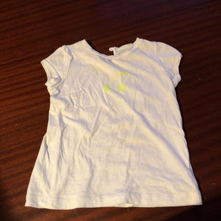 ボンポワン(Bonpoint)のボンポワン 白色Tシャツ サイズ2【予約済】(Tシャツ/カットソー)