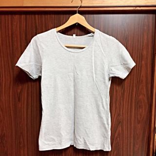 ムジルシリョウヒン(MUJI (無印良品))のグレーTシャツ(Tシャツ(半袖/袖なし))