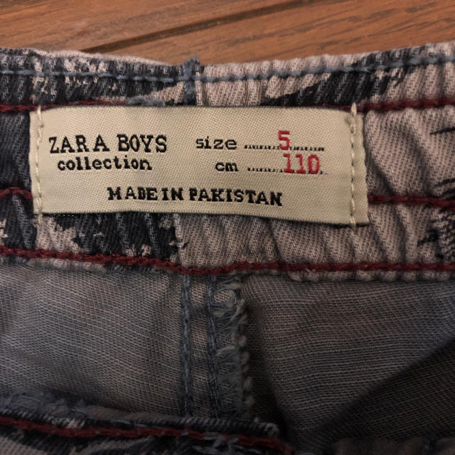 ZARA KIDS(ザラキッズ)のZARA BOYS 110cm 半ズボン キッズ/ベビー/マタニティのキッズ服男の子用(90cm~)(パンツ/スパッツ)の商品写真