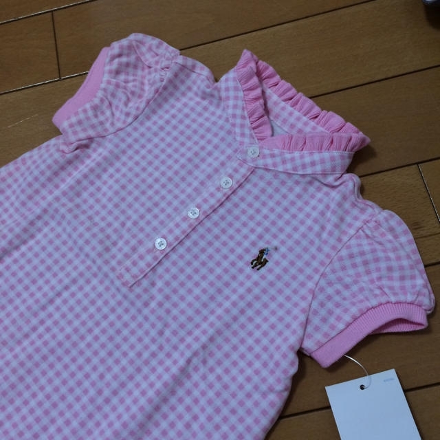 Ralph Lauren(ラルフローレン)のラルフローレン 80cm ワンピース 新品未使用 キッズ/ベビー/マタニティのベビー服(~85cm)(ワンピース)の商品写真