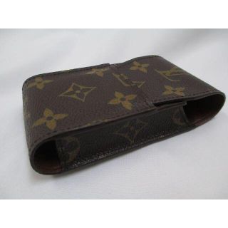 ルイヴィトン(LOUIS VUITTON)の美品 ルイヴィトン モノグラム シガレットケース 本物(タバコグッズ)